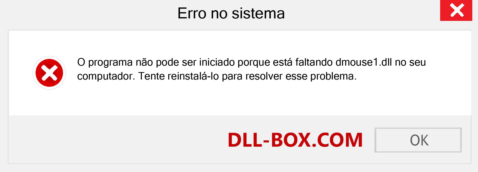 Arquivo dmouse1.dll ausente ?. Download para Windows 7, 8, 10 - Correção de erro ausente dmouse1 dll no Windows, fotos, imagens